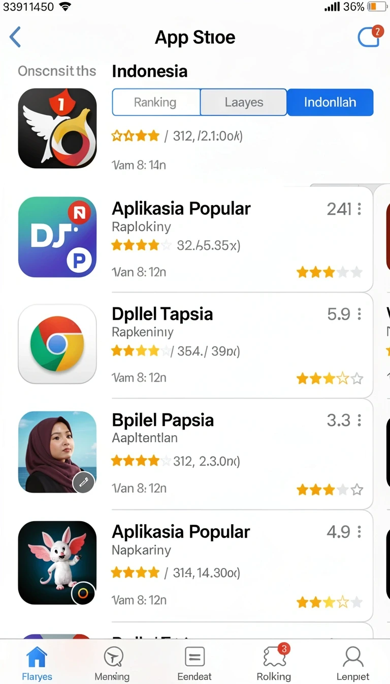 Contoh katalog aplikasi di meki88